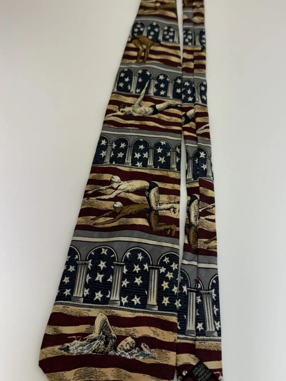 Vintage Tie Tango Max Raab Mens 100% Silk Made In USA RN 51898